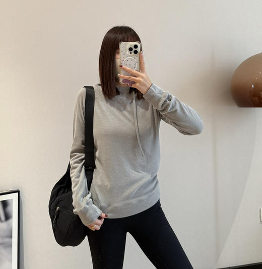 黑钻石山羊绒高领毛衫卫衣帽衫102707 商品图6