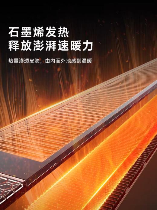 夏普折叠踢脚线电暖气遥控款HX-BR225A-H-S 商品图3