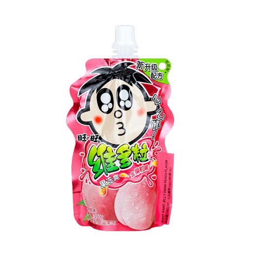 旺旺维多粒果冻爽粒粒桃150g（6906839615764） 商品图0