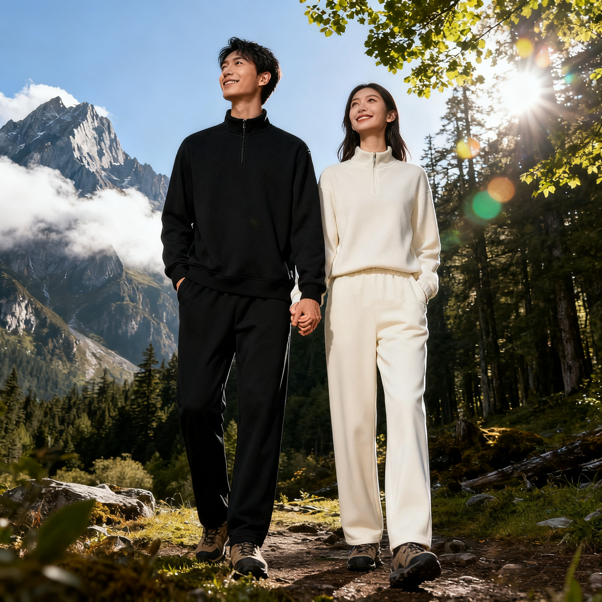 男女同款！【斯辰唯佳SCWJ--石墨烯7防光感热能裤】航天级光感纤维+7D防护，零下10℃快速升温，内里升级版超柔牛奶绒，360°全面锁温，✅防泼水✅防油✅防污✅防风✅防静电✅抗寒✅耐磨