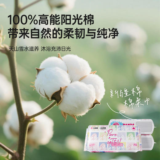 洁丽雅自在熊猫联名系列一次性洗脸巾家用旅行抽取式女吸水日抛 商品图4