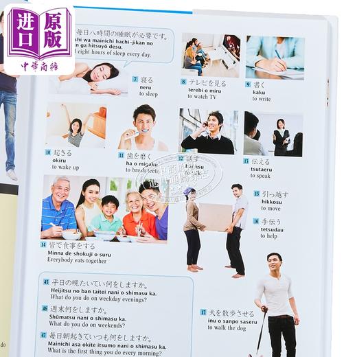 【中商原版】Japanese Picture Dictionary 日文图片字典 学习1500个日语词汇和短语 含在线音频 英文原版 JLPT 商品图3