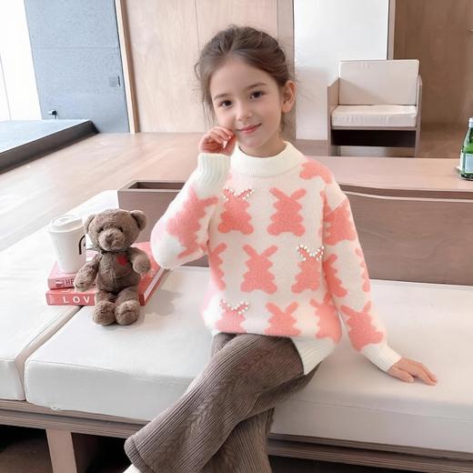 【59.9元一件】儿童水貂绒加厚毛衣软糯舒适男童女童冬季毛衣 商品图3