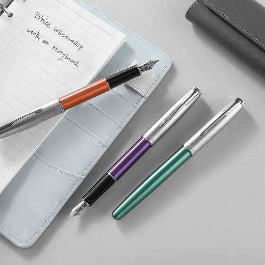 派克PARKER宝珠笔卓尔缎面签字笔 商品图3