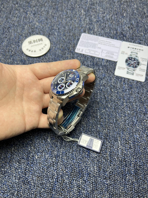 浪琴康卡斯计时系列 原装开模 工艺精湛 男士腕表 商品图3