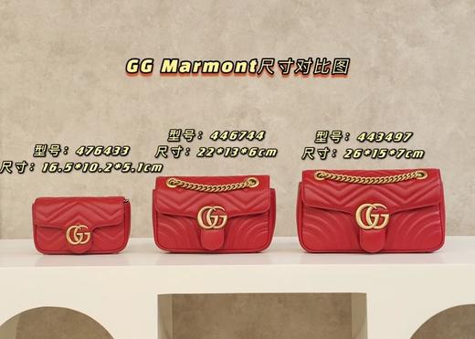 古驰-Marmont  多色多尺寸马蒙！进口正品皮，升级版复古怀旧五金！（CB） 商品图5