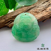派瑞翡翠 翡翠佛 糯种 满绿 商品缩略图0