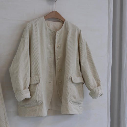 黄阿福  泡泡灯芯绒外套 商品图0