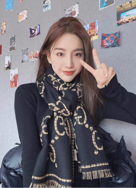 古驰 经典提花大G字母围巾（DSX） 商品图7