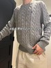 拉夫劳伦 新款女士绞花麻花针织圆领毛衣针织衫 男女同款（EJ） 商品缩略图7