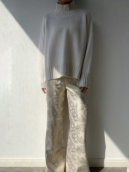 CG｜Four Seasons Tall Pants [ 四季提花修身长裤 ] 商品图10