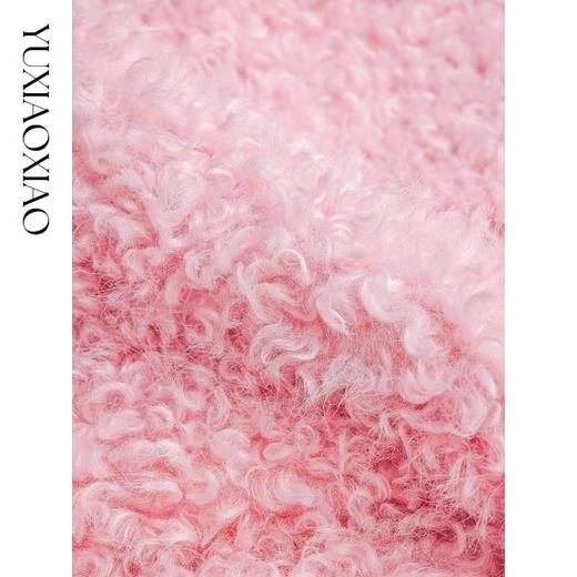 余潇潇【悉尼晨光】松弛慵懒宽松可拆卸围巾单排扣落肩长款外套 商品图2