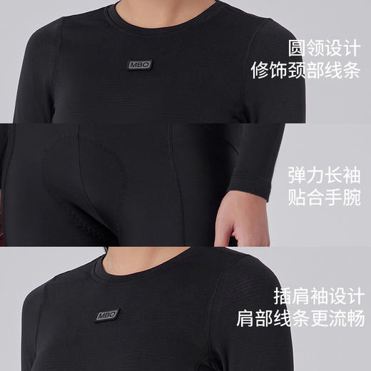 MBO Polartec® Power Grid™女子 秋冬 速干长袖打底衫 B351 吸湿排汗  (经销商专拍链接，非经销商拍单不发货) 商品图10