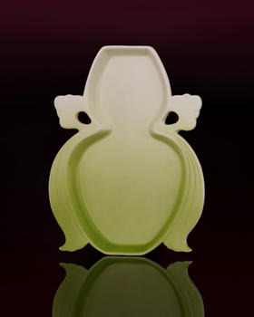 喜行乐/粉结玉带葫芦盘 绿