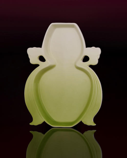 喜行乐/粉结玉带葫芦盘 绿 商品图0