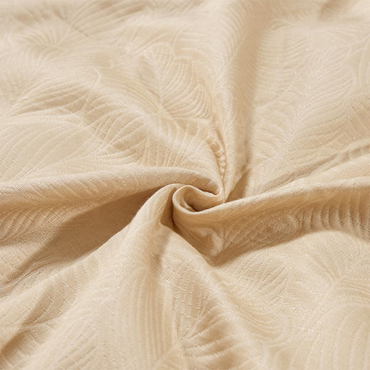 多喜爱 50S全棉色织银丝提花四件套 秋日麦田/暮云笺hl【50S银丝提花】 【全棉材质】【浮雕肌理】【精美刺绣】轻奢礼箱 柔润丝光 质感柔滑 莹亮光泽 花型立体 商品图5