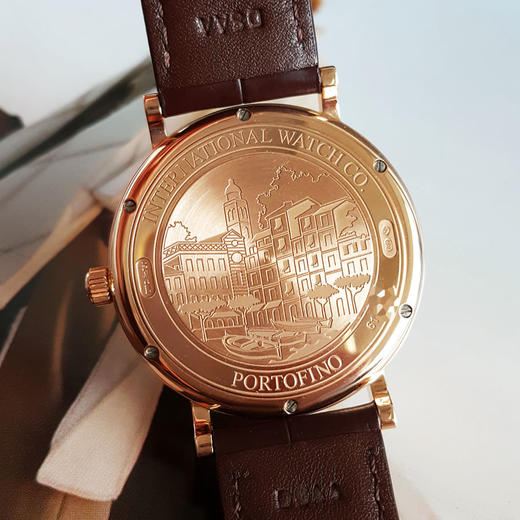 【95新】IWC 万国IW356522自动机械机芯 日期显示 柏涛菲诺系列40MM（男款）18K玫瑰金101025NJ12 商品图7
