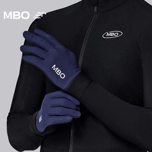 MBO保暖抓绒 骑行手套 新款秋冬户外公路车骑行保暖长指手套AG161 (经销商专拍链接，非经销商拍单不发货) 商品图7