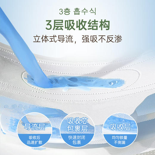 恩芝日用16片卫生巾100%纯棉 240mm 商品图7