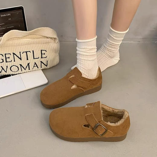 会员专享 |【云优选】XGXC复古百搭色调勃肯鞋懒人一脚蹬 舒适增高 慵懒松弛感 商品图1