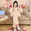 【59/套】为爱严选休闲法兰绒睡衣女士2025新款秋冬季珊瑚绒加绒加厚家居服冬天聚★【任选商品需单独购买，不可跨链接合并付款⭐️ 商品缩略图4