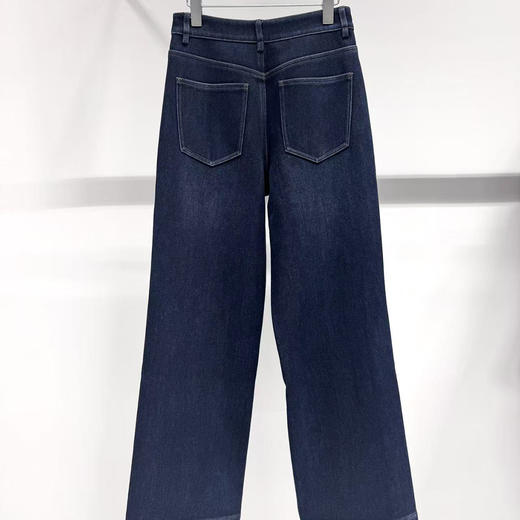 （一条过冬）火桐hooton 2000s  超厚加绒莱赛尔牛仔直筒裤9232 商品图2