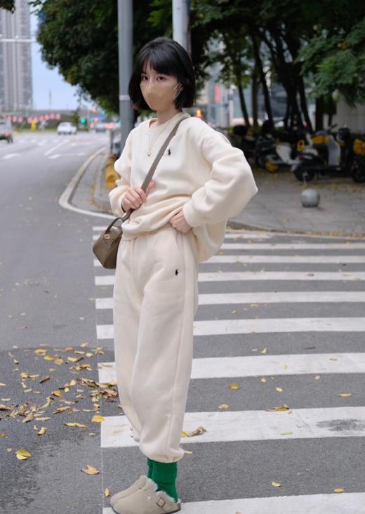 拉夫劳伦 加绒卫裤(EJ) 商品图1