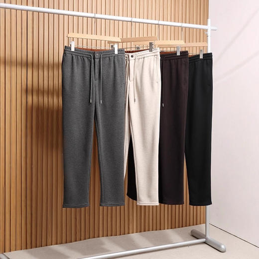 意奢高端！绵羊毛+醋酸高端~秋冬男士高级感老钱风舒适休闲裤！ 商品图2