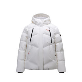 安踏冰甲羽绒服丨防泼水高蓬松保暖外套女冬季鸭绒棉服162547906