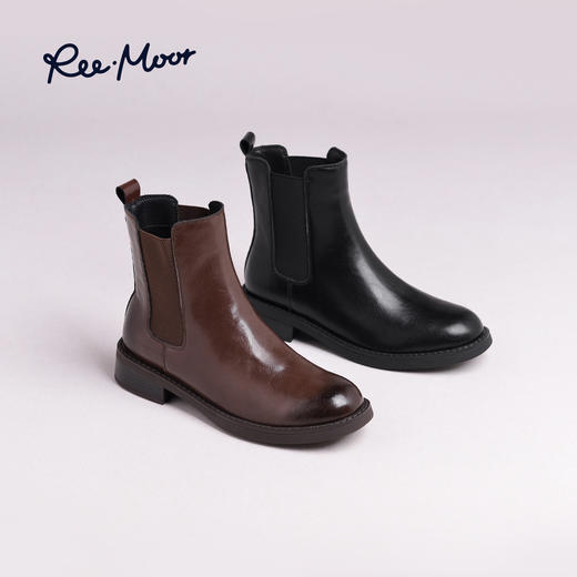 REEMOOR睿慕丨2025年秋冬复古西部靴游牧风时装靴 商品图1