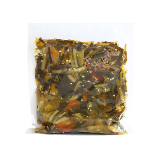 【任选3袋全国包邮，部分地区除外】胡胖厨竹溪腌制酸豇豆/酸辣椒/酸韭菜/酸红薯杆/酸萝卜杆  250g/500g 袋装   商品图2