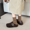 【YW】无忧购毛毛勃肯鞋女厚底加绒鞋秋冬新款外穿懒人鞋6673（截单后3-5天发货） 商品缩略图6