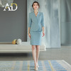 AD西装工作服女职业气质套装高端美容院前台工装商务接待工装套裙 商品缩略图2