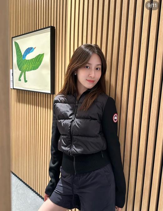 CANADA GOOSE HyBridge Wide Quit 6507W 女款连帽 针织袖羽绒服（EJ） 商品图6