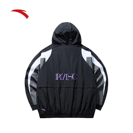 安踏凯里·欧文系列篮球运动外套男防泼水宽松上衣172441603N-3 商品图1