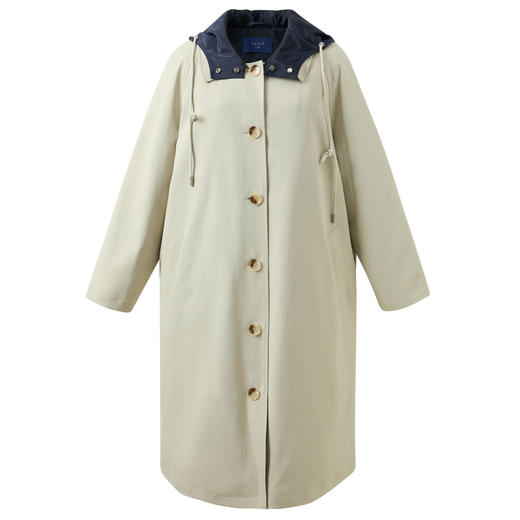 【社群秒杀】【90白鹅绒】三彩2025冬季新款长款鹅绒服保暖羽绒服外套连帽S 商品图4