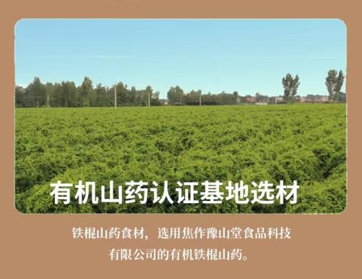 垆土情怀有机铁棍山药粉 古法麸炒 河南焦作垆土地铁棍山药粉 商品图1