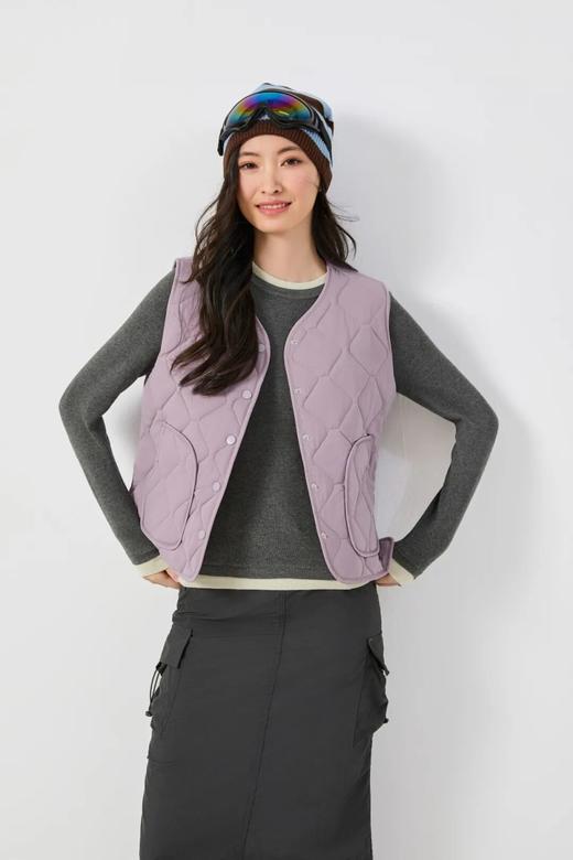 降温后抢疯⚠️巨暖和🔥减龄显瘦又抗寒‼️「女款-DUBAILI-科技三防羊毛马甲」防水防风又防污 ✔️冲锋衣级别三防面料+精选100%羊毛填充+三层锁温=硬核防护+软乎乎的暖‼️ 商品图4