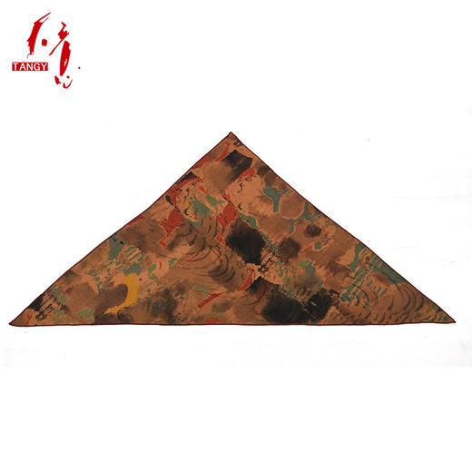 TANGY/天意2025民族风女士三角巾丝巾围巾CL251425 商品图0