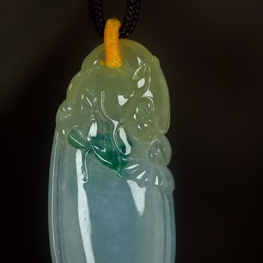 黄翡俏色招财貔貅 商品图0