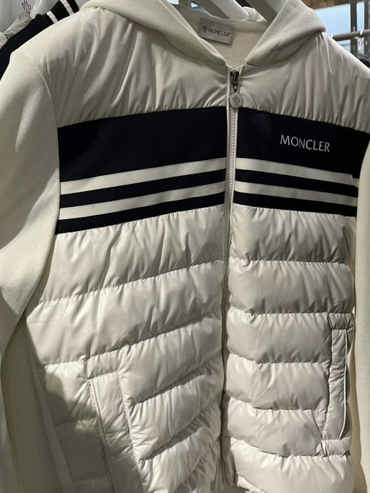 蒙口 撞色条纹 羽绒卫衣 男女同款。自己备注号码颜色 商品图5