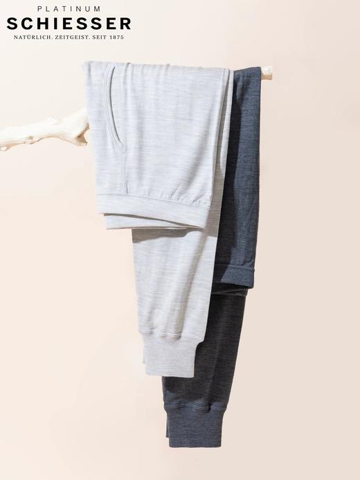 【铂雅羊毛羊绒黄金配比】SCHIESSER德国舒雅铂雅高端85%羊毛15%羊绒保暖单裤95/25876Y 商品图2