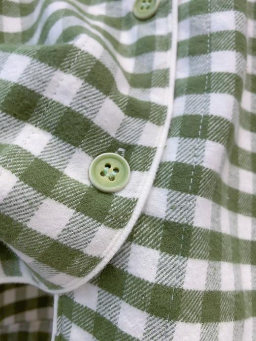 松植屋秋冬女款《小羊》加厚磨毛绒布长袖睡衣套装100%全棉绒布家居服 商品图4