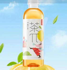 【茶饮料】农夫山泉 茶π柠檬红茶饮料 900ml/瓶