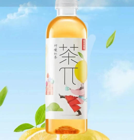 【茶饮料】农夫山泉 茶π柠檬红茶饮料 900ml/瓶 商品图0