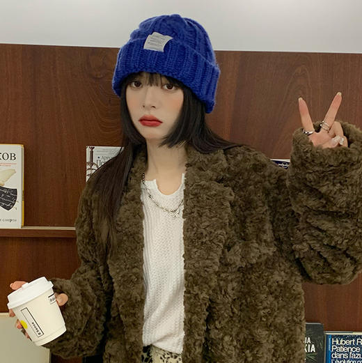 Mr.evil 白标糖果套头帽 秋冬必备 时尚百搭 保暖舒适 适合54-59CM头围 7色可选 商品图5