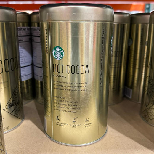 27年，Starbucks可可粉金色😍新包装！😃美国🇺🇸 直邮特价248元🉐🉐😍😍🔥包税包邮到手 商品图4