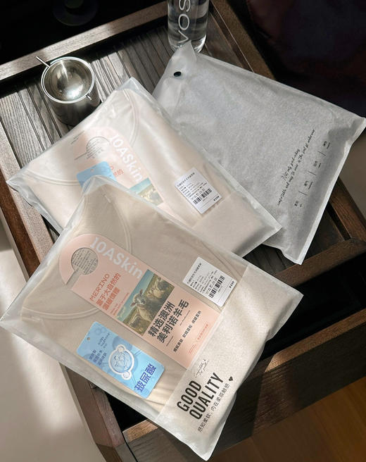 华家Y*e 无缝塑型羊毛保暖内衣套装102906 商品图12