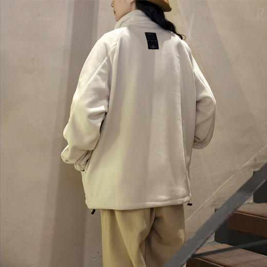 裁缝学苑AQ563日系摇粒绒立领外套纸样马甲可拆卸服装打版裁剪 商品图1