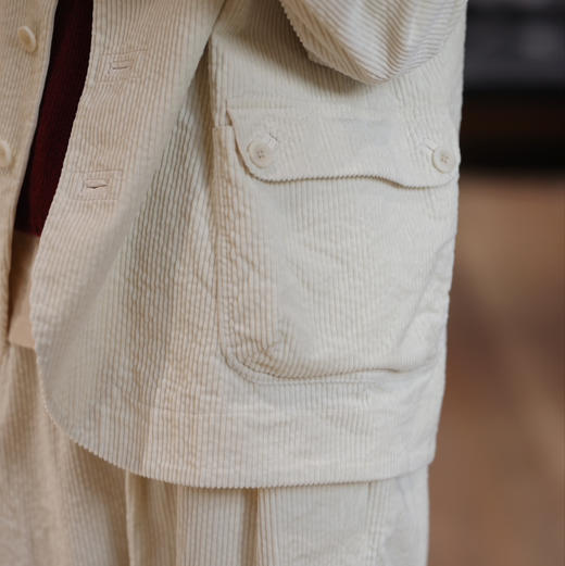 黄阿福  泡泡灯芯绒外套 商品图4